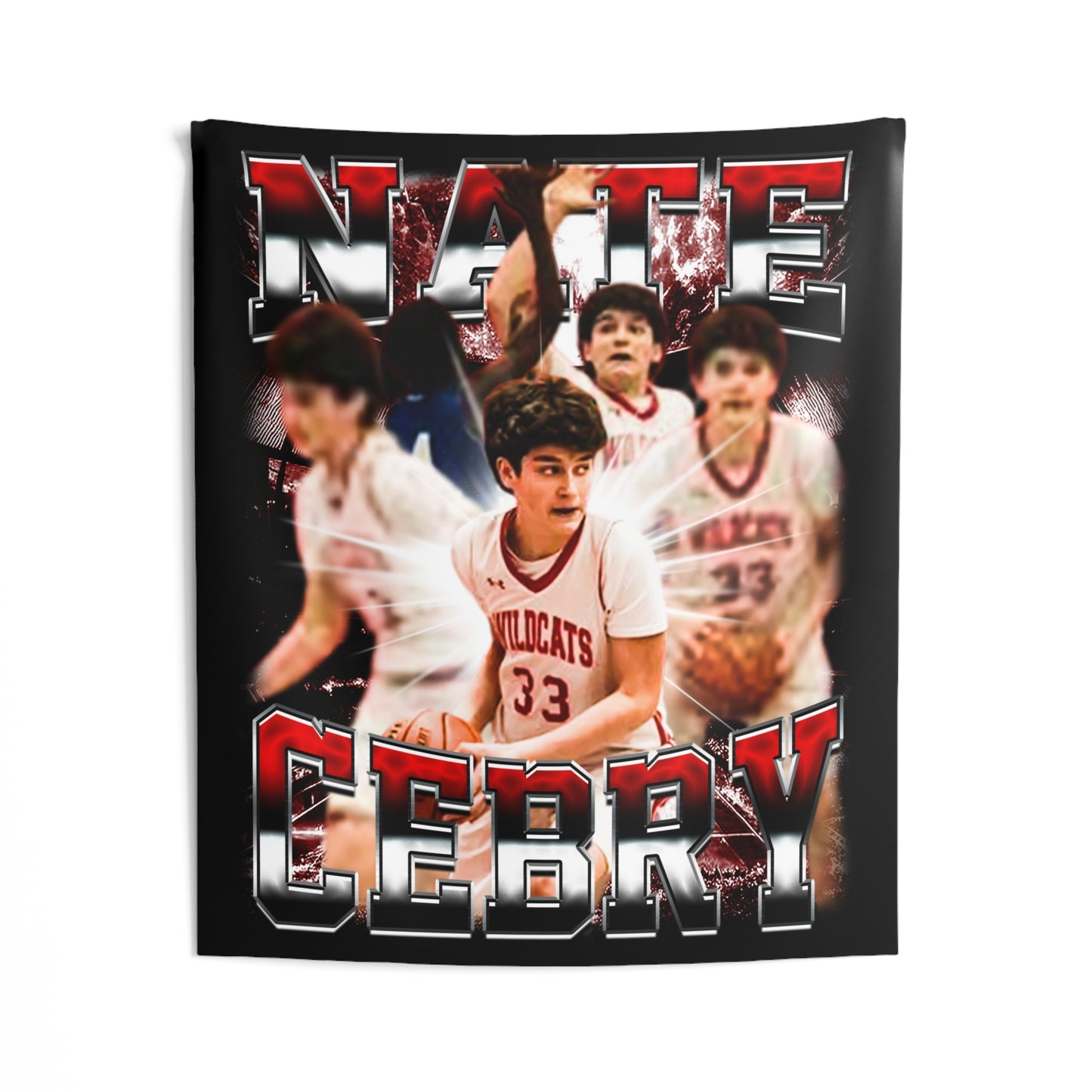 Nate Cebry Tapestry 50” x 60”