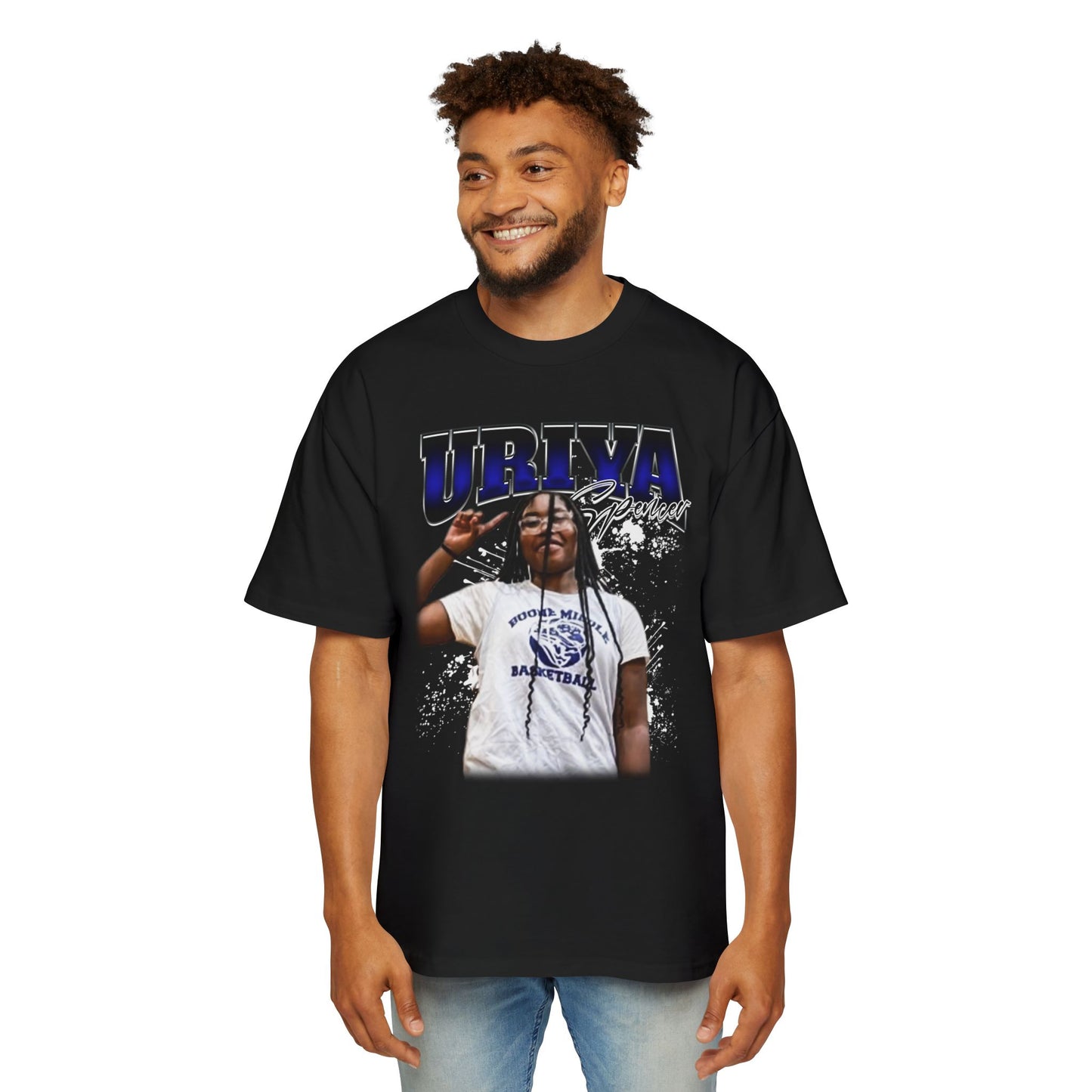 Uriya Spencer Oversized Retro Tee