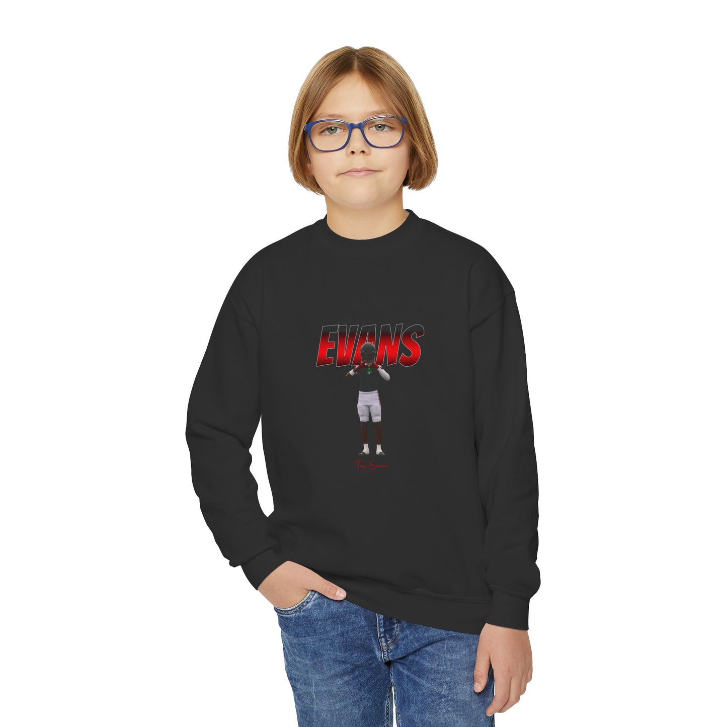 Tay Evans Youth Crewneck Sweatshirt
