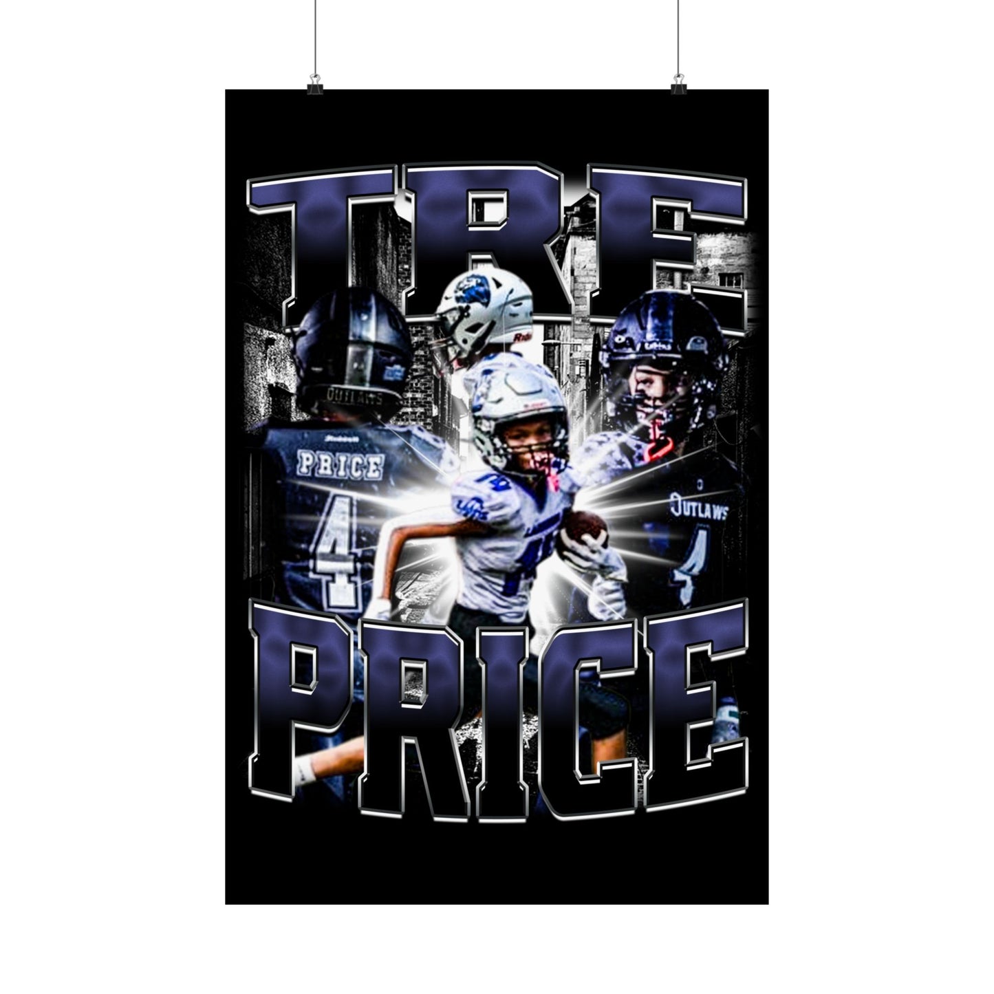 Tre Price Poster 24" x 36"