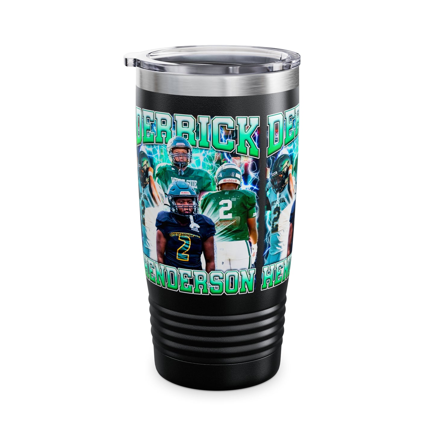 Derrick Henderson Stainless Steel Tumbler