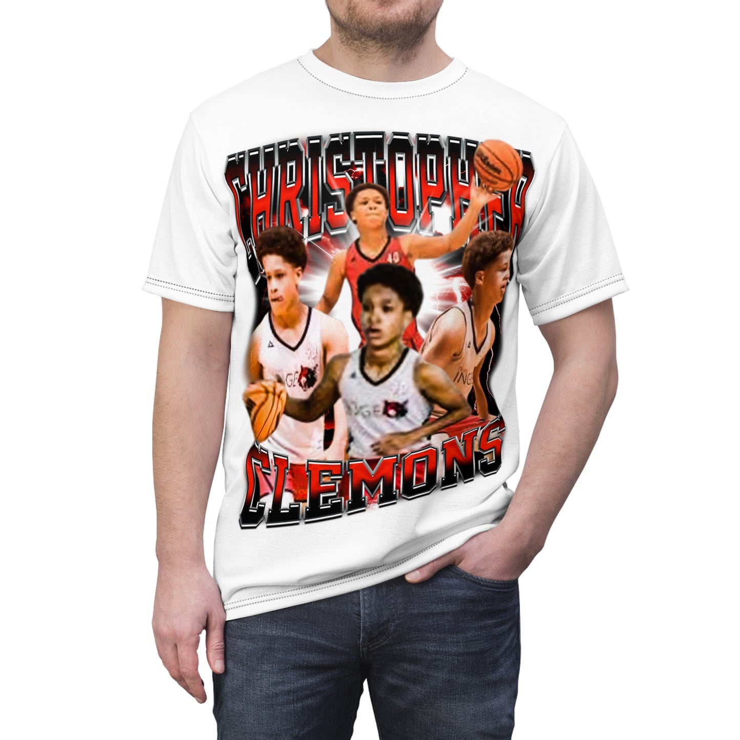 Christopher Clemons Vintage Full Print Tee