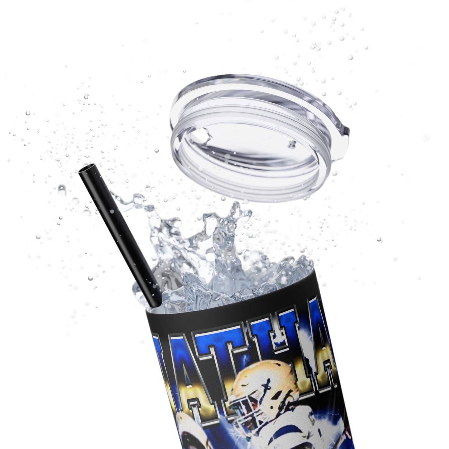 Nathan Derisme Mercilus Stainless Steal Tumbler