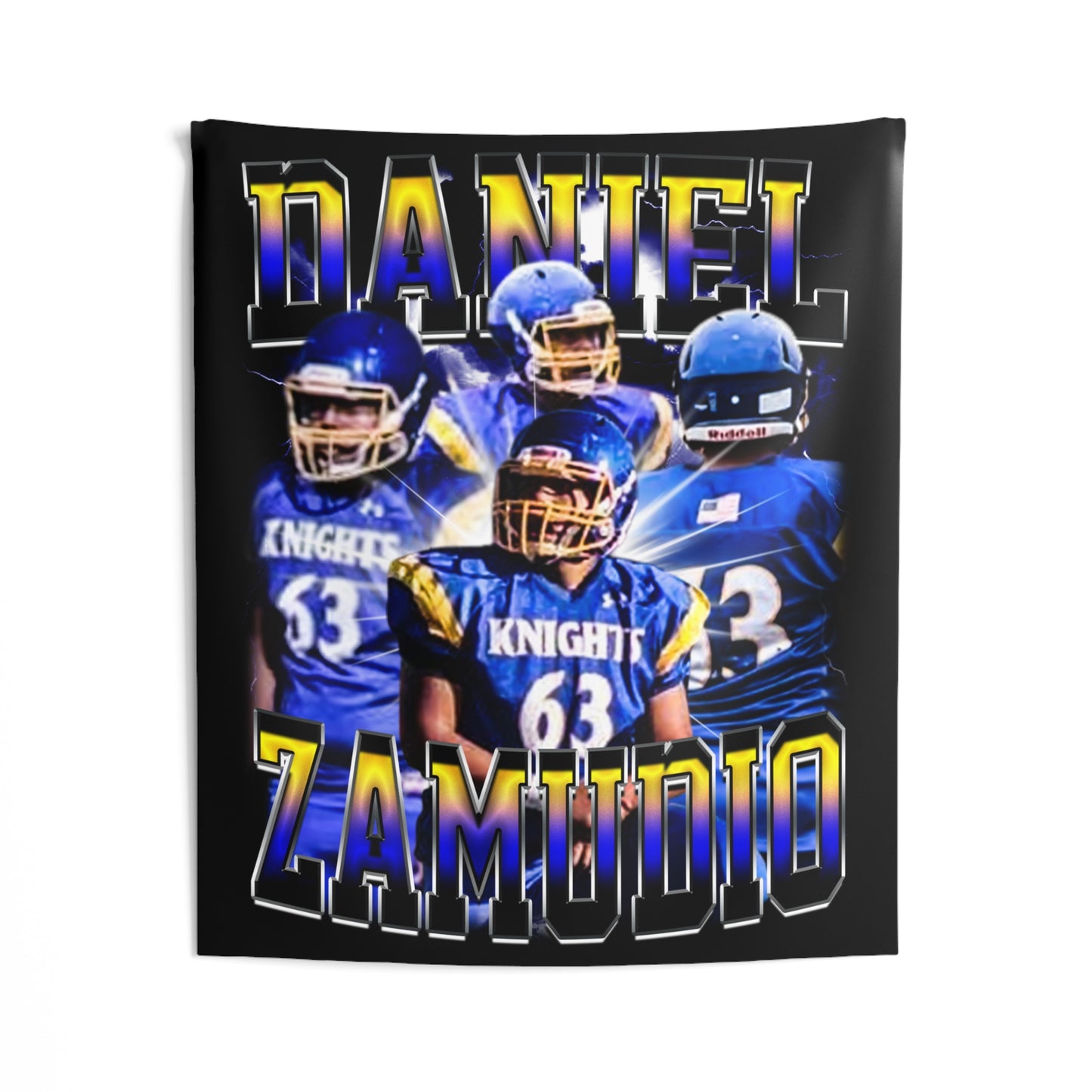 Daniel Zamudio Tapestry 50” x 60”