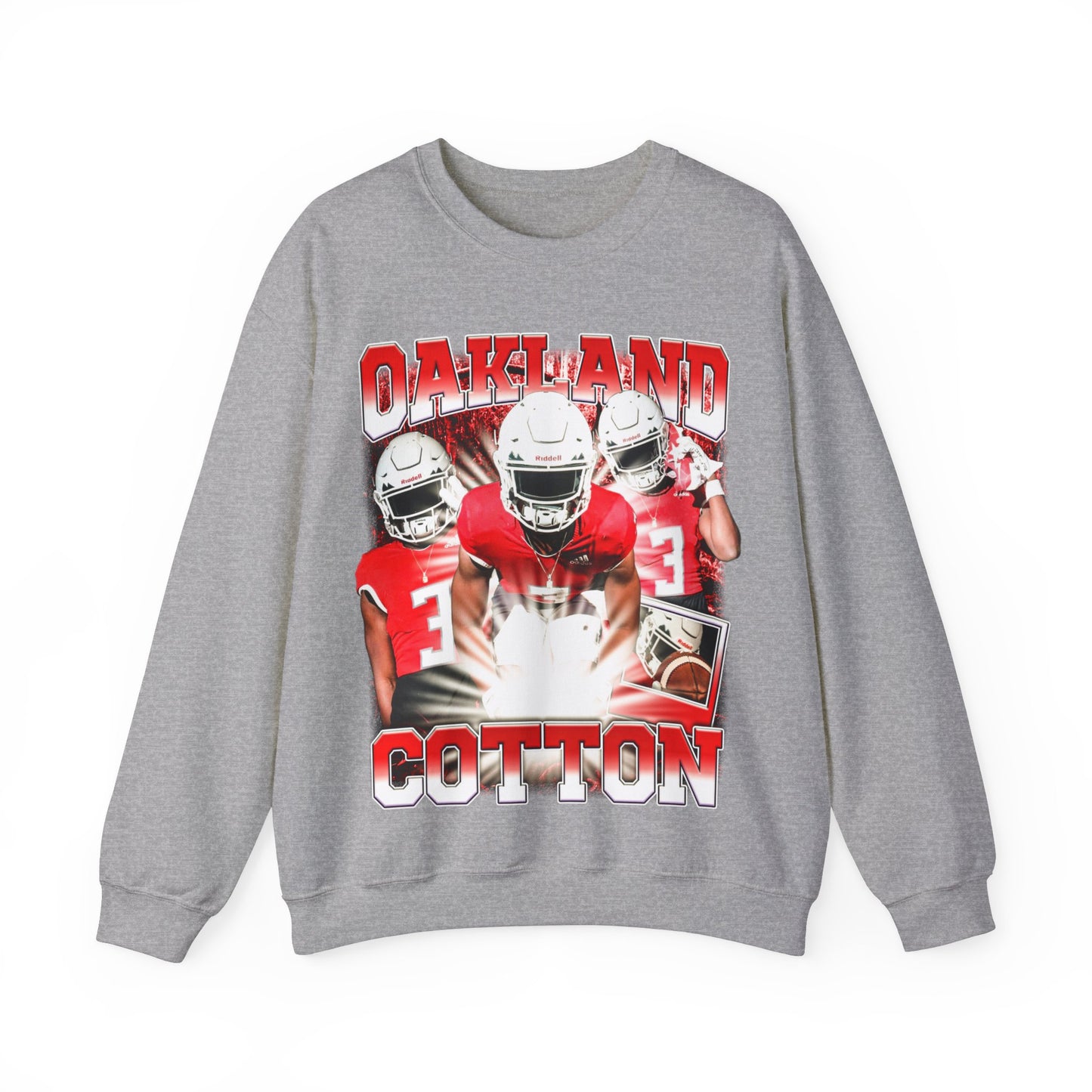 Oakland Cotton Crewneck Sweatshirt