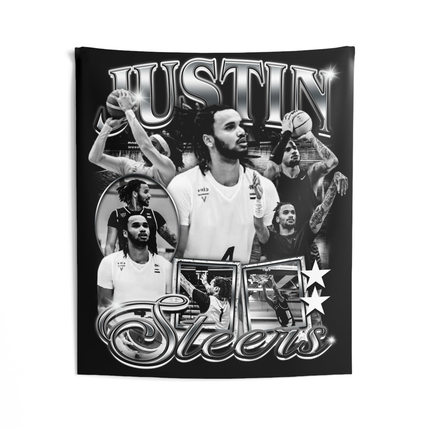 Justin Steers Tapestry 50” x 60”