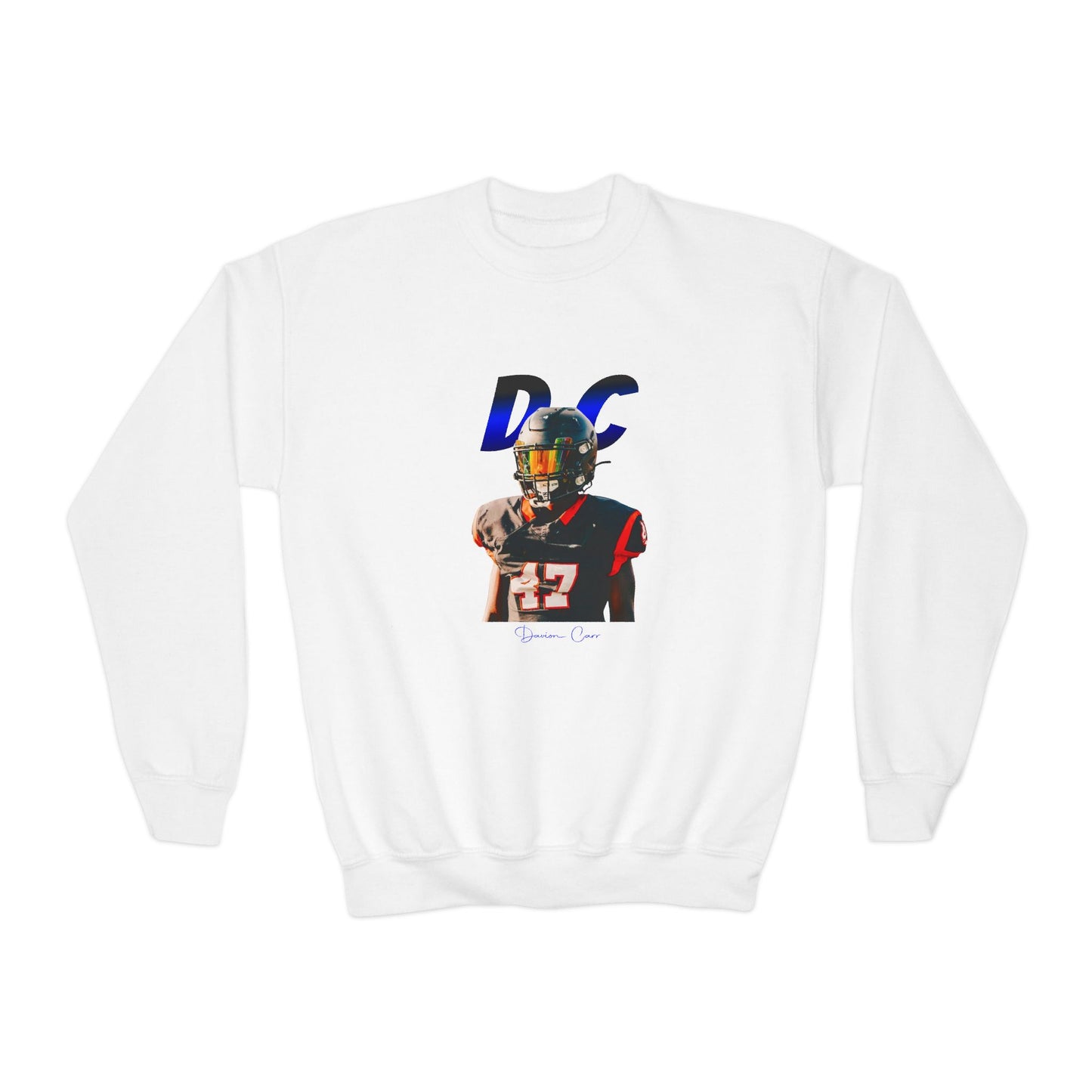 Davion Carr Youth Crewneck Sweatshirt