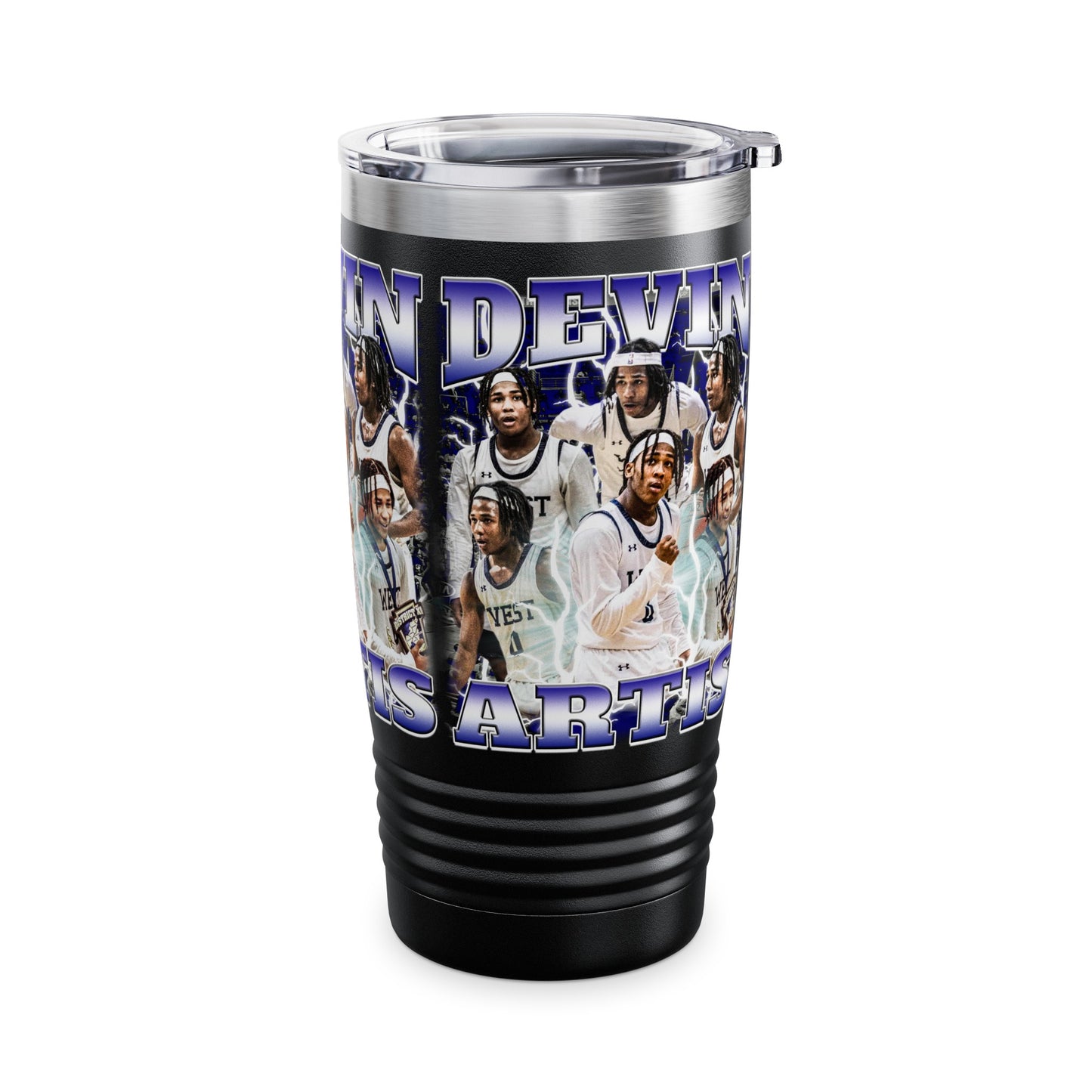 Devin Artis Stainless Steal Tumbler