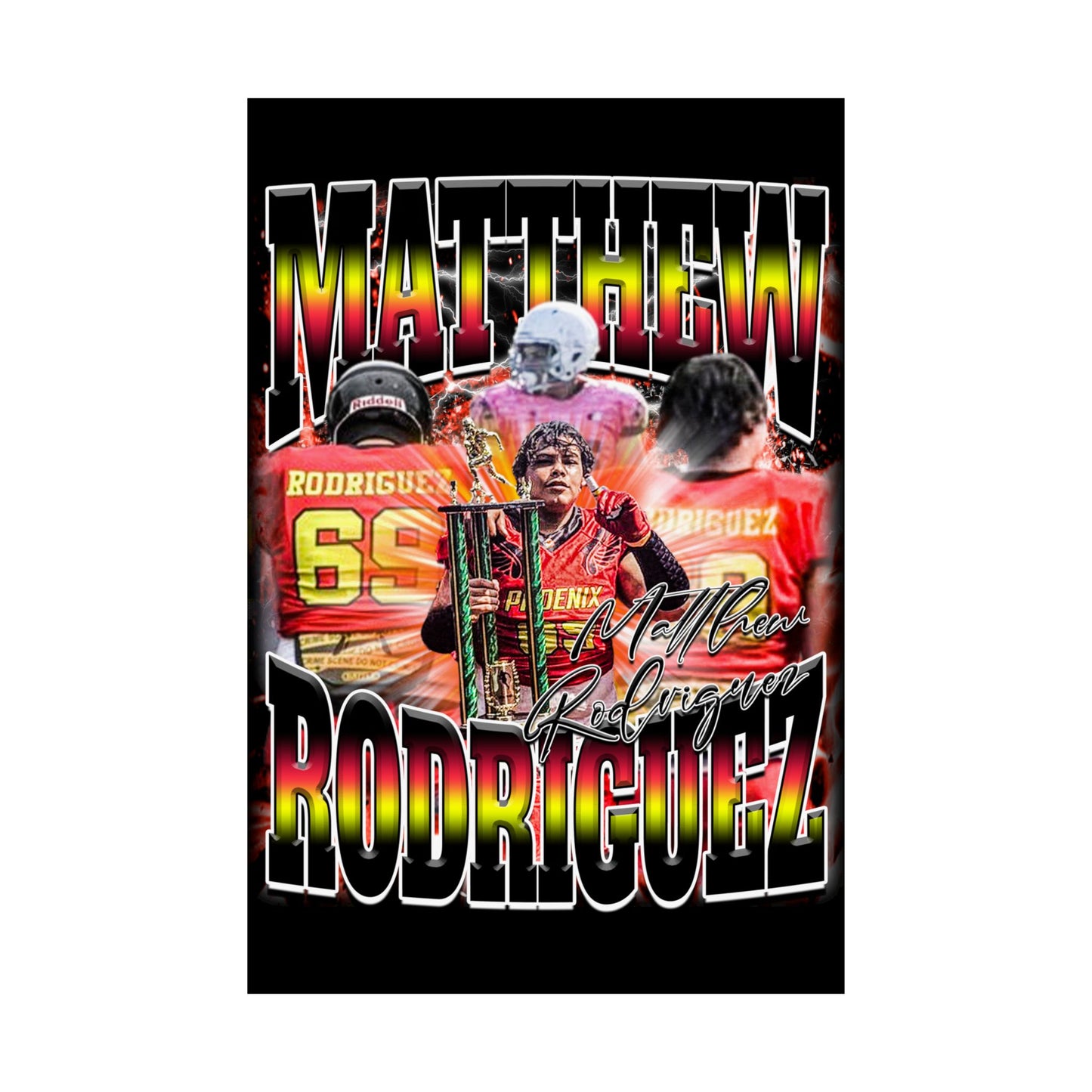 Matthew Rodriguez Poster 24" x 36"