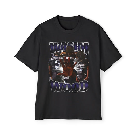 Wasim Wood Oversized Retro Tee
