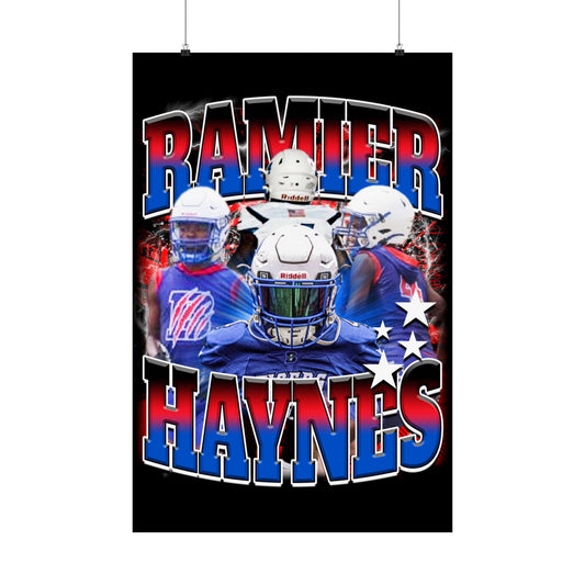 Ramier Haynes Poster 24" x 36"