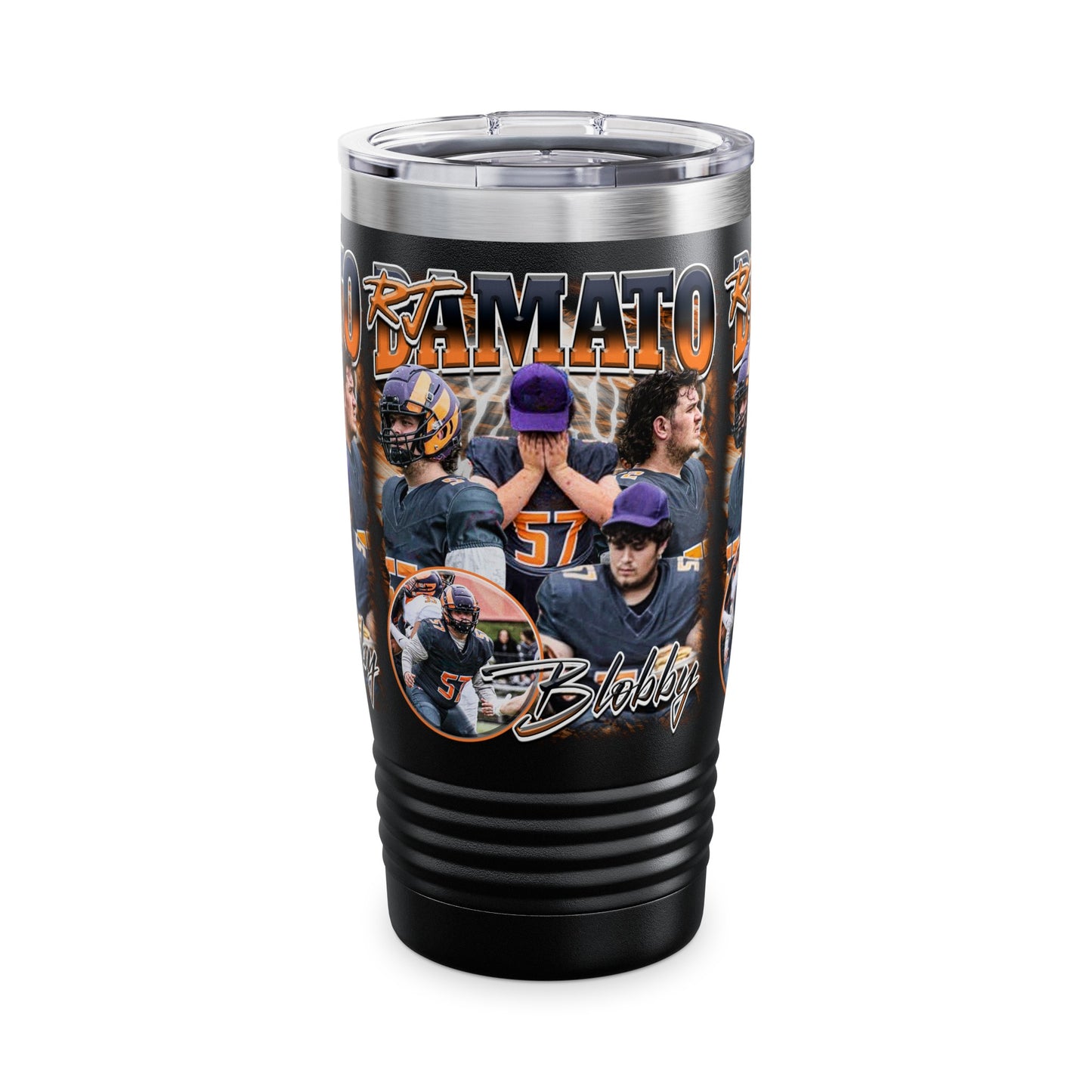 RJ Damato Stainless Steal Tumbler