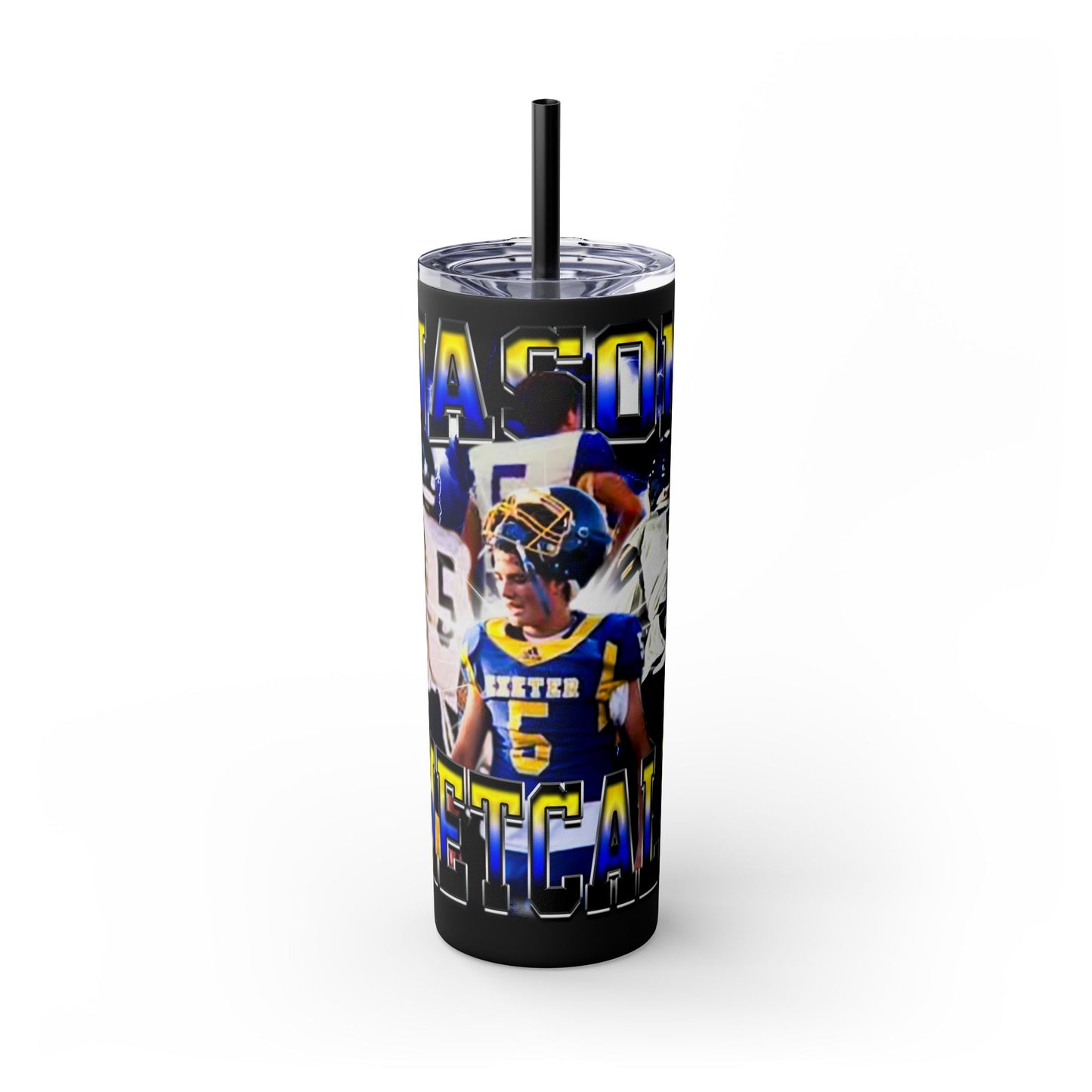 Jason Metcalf Stainless Steal Tumbler