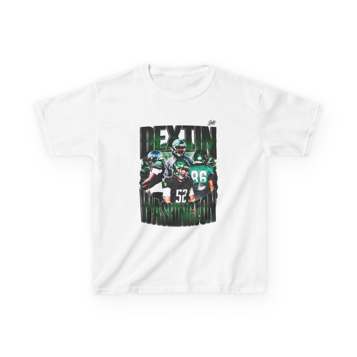 Dextin Washington Youth Heavy Cotton Tee