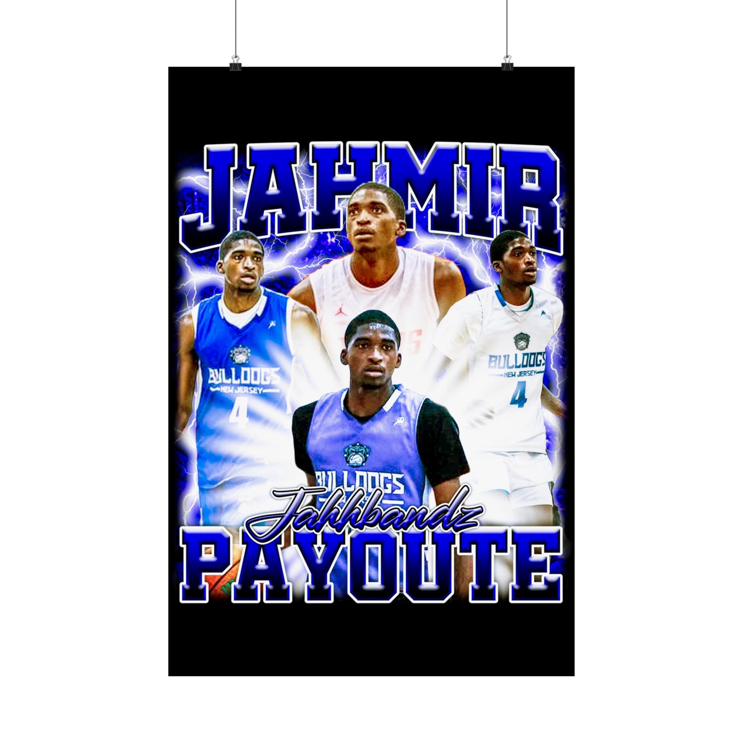 Jahmir Payoute Poster 24" x 36"