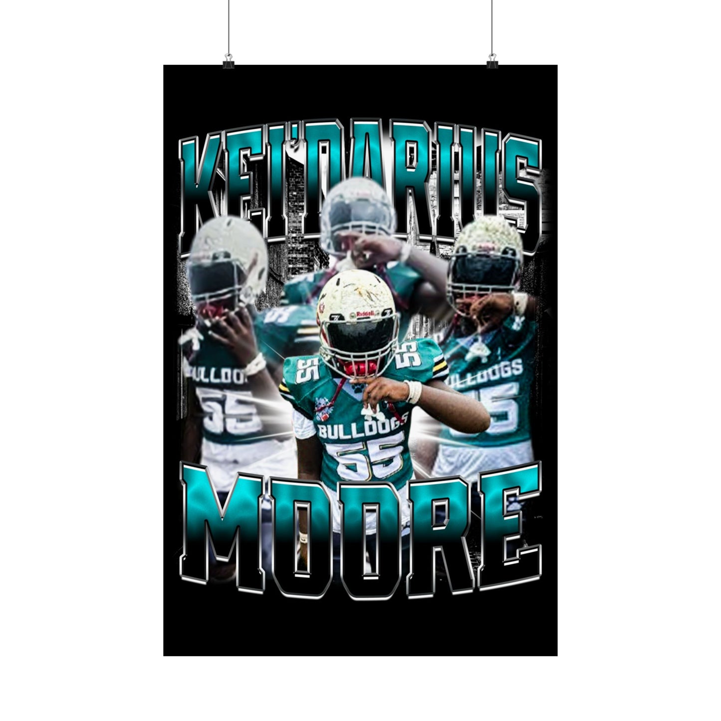 Kei'darius Moore Poster 24" x 36"
