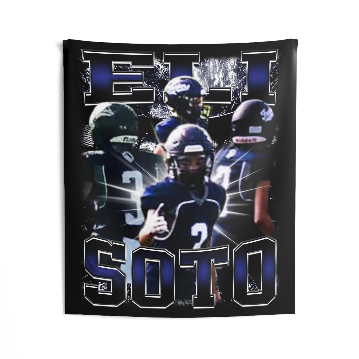 Eli Soto Tapestry 50” x 60”