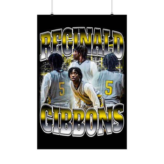 Reginald Gibbons Poster 24" x 36"