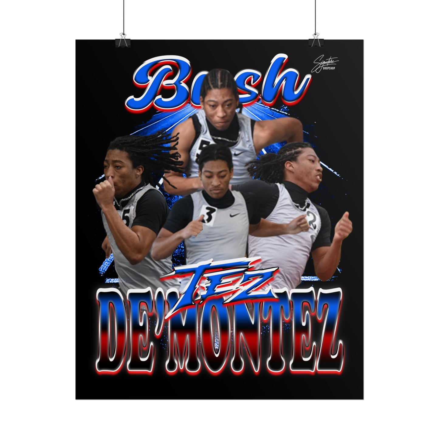 De’Montez Bush Poster