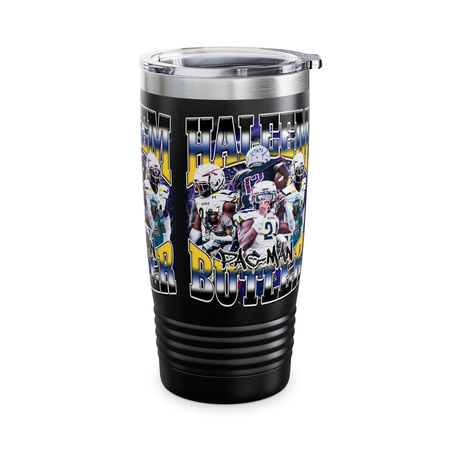 Haleem Pac-Man Butler Stainless Steal Tumbler