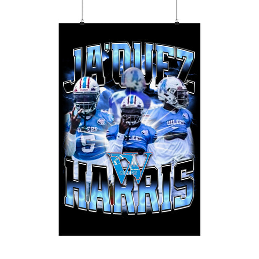 Ja'quez Harris Poster 24" x 36"