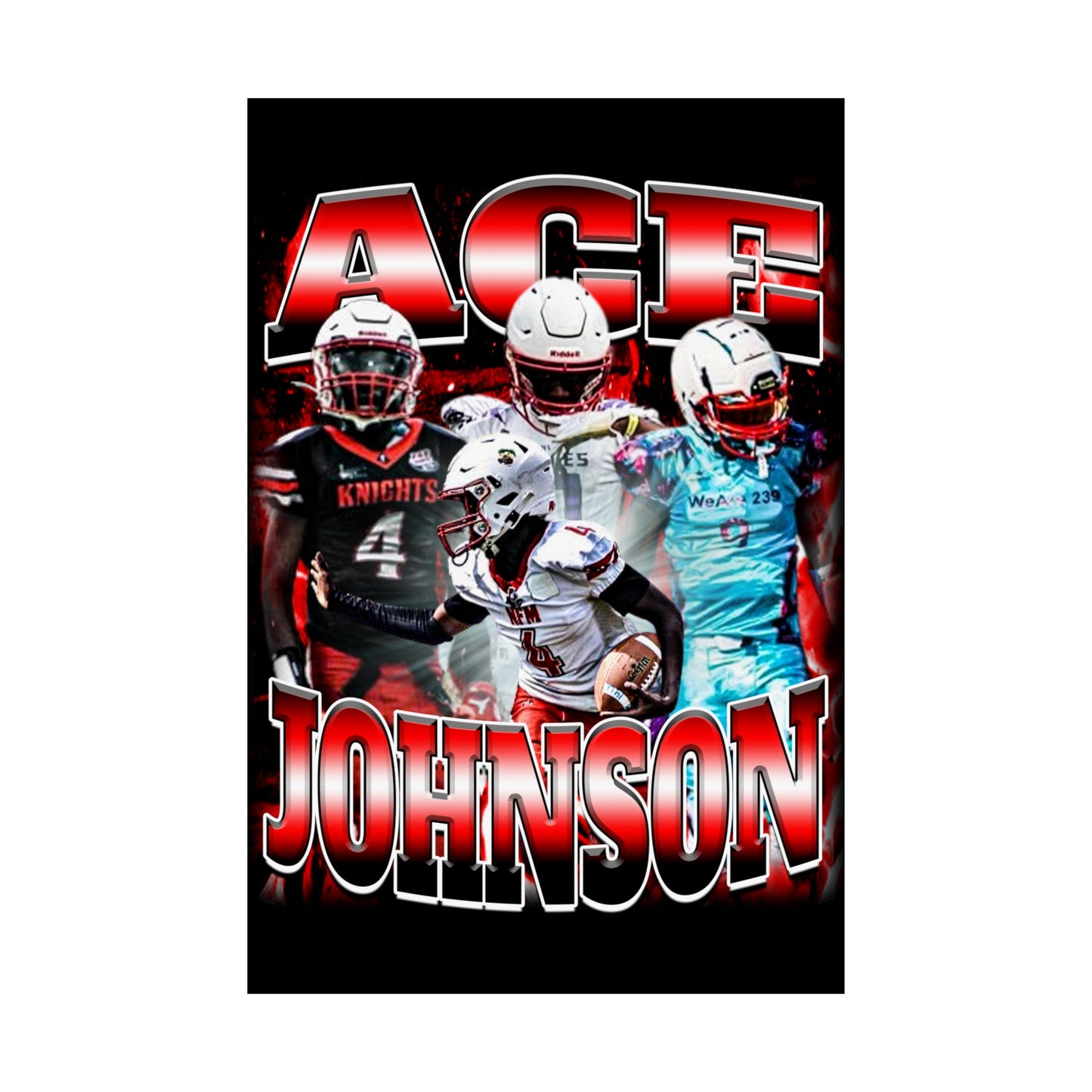 Ace Johnson Poster 24" x 36"