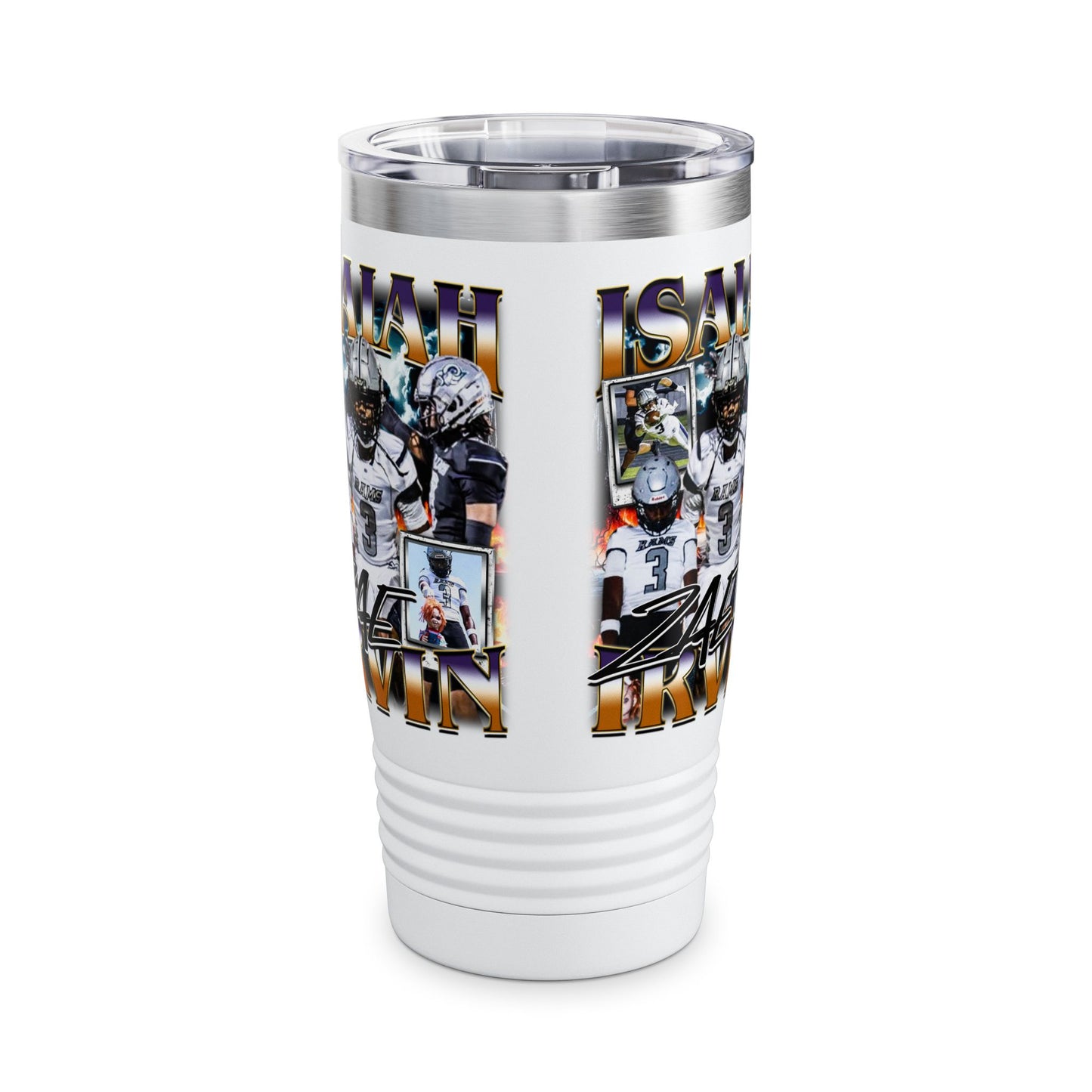 Isaiah Irvin Stainless Steel Tumbler