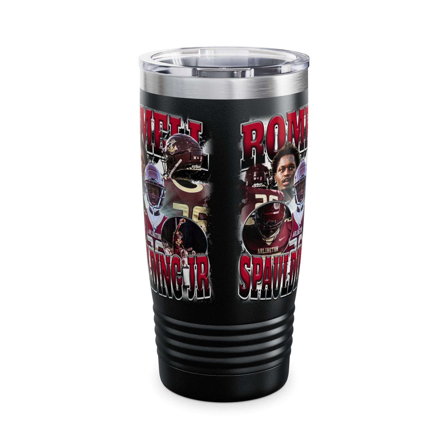 Romell Spaulding JR Stainless Steal Tumbler