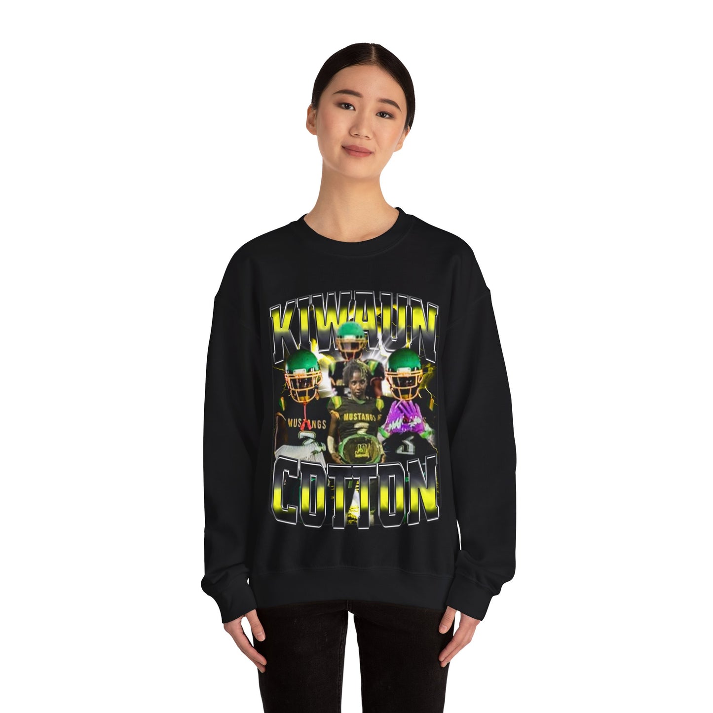 Kiwaun Cotton Crewneck Sweatshirt