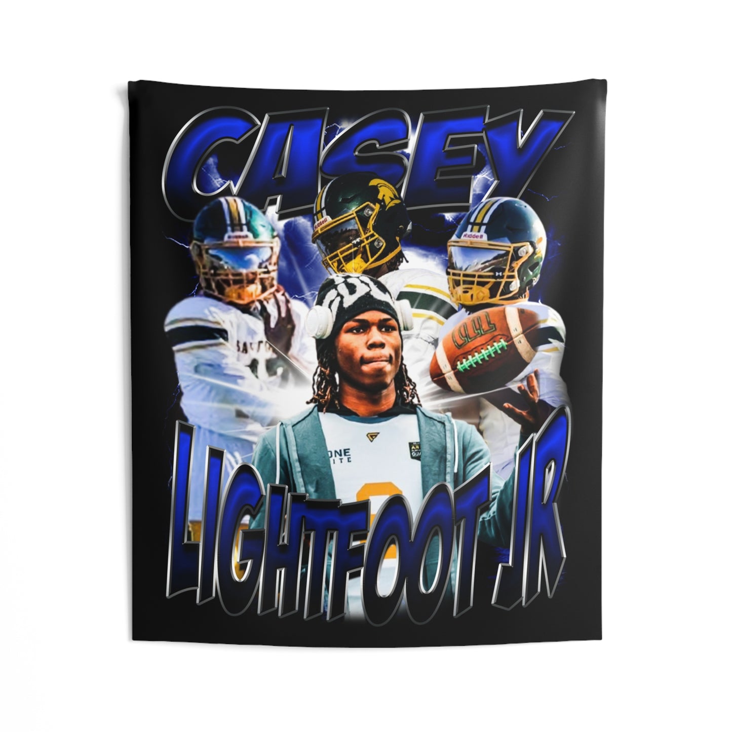 Casey Lightfoot Jr Tapestry 50” x 60”