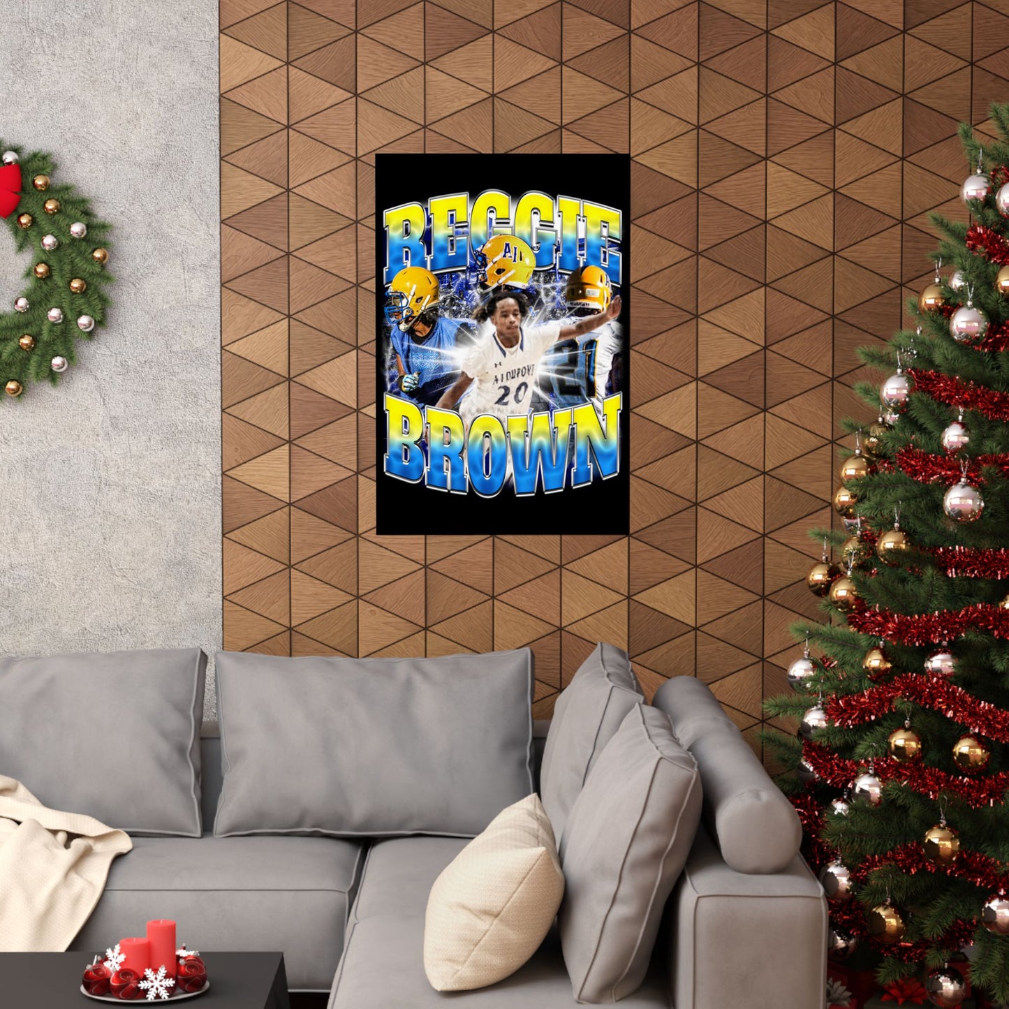 Reggie Brown Poster 24" x 36"