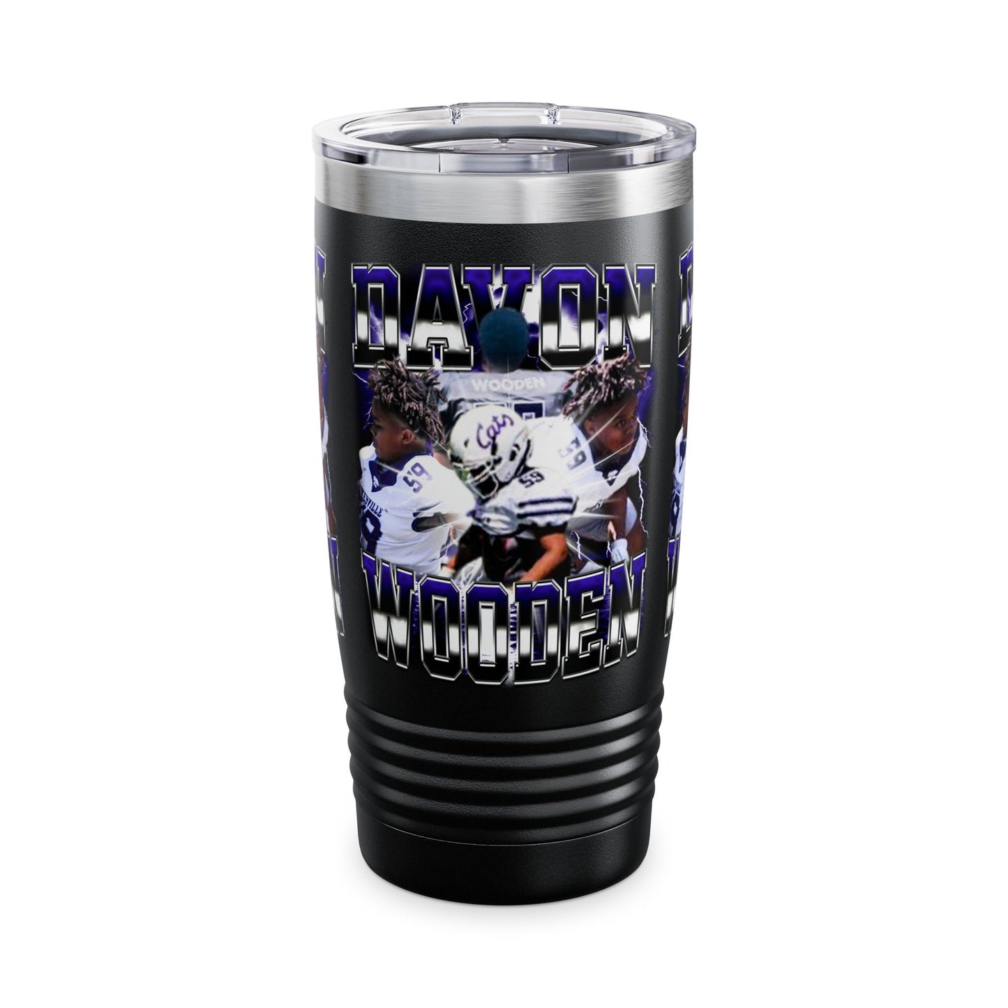 Davon Wooden Stainless Steal Tumbler