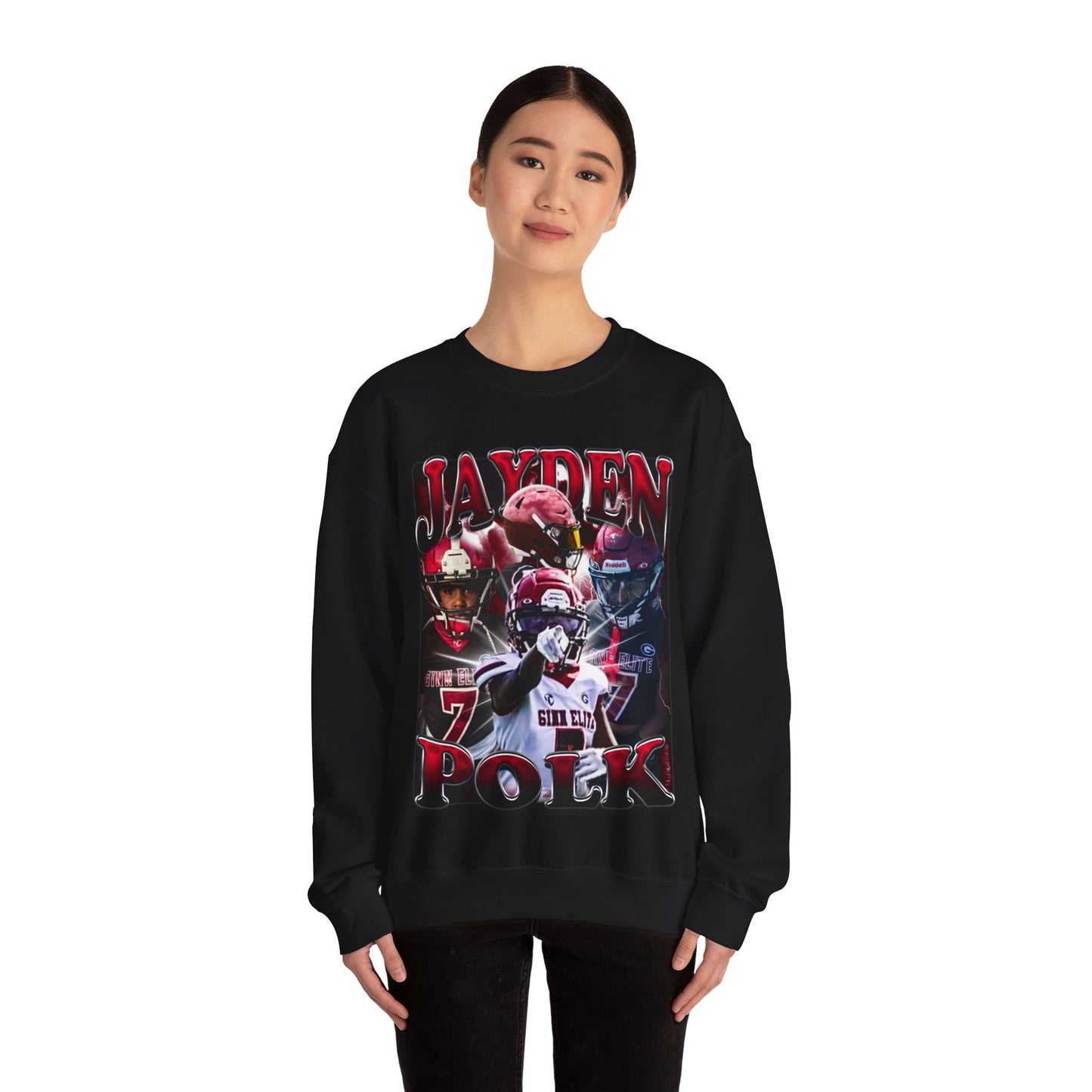 Jayden Polk Crewneck Sweatshirt
