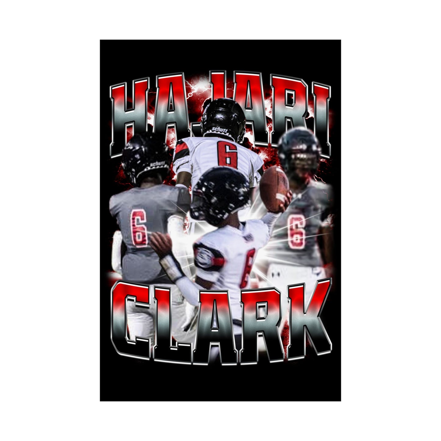 Hajari Clark Poster 24" x 36"