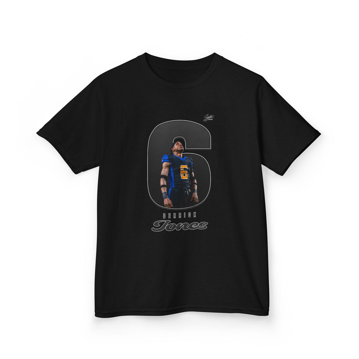 Derrick Jones Youth Heavy Cotton Tee