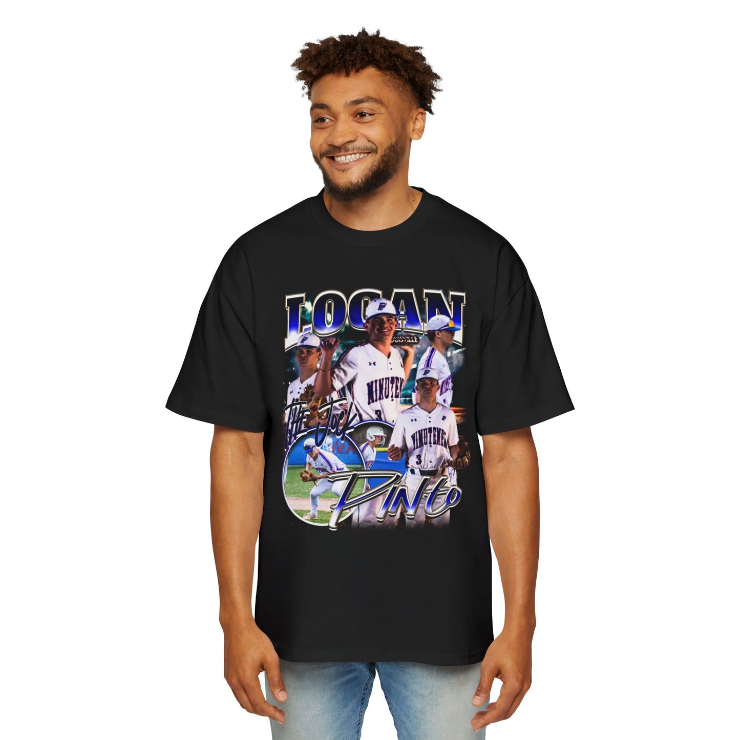 Logan Pinto Oversized Retro Tee