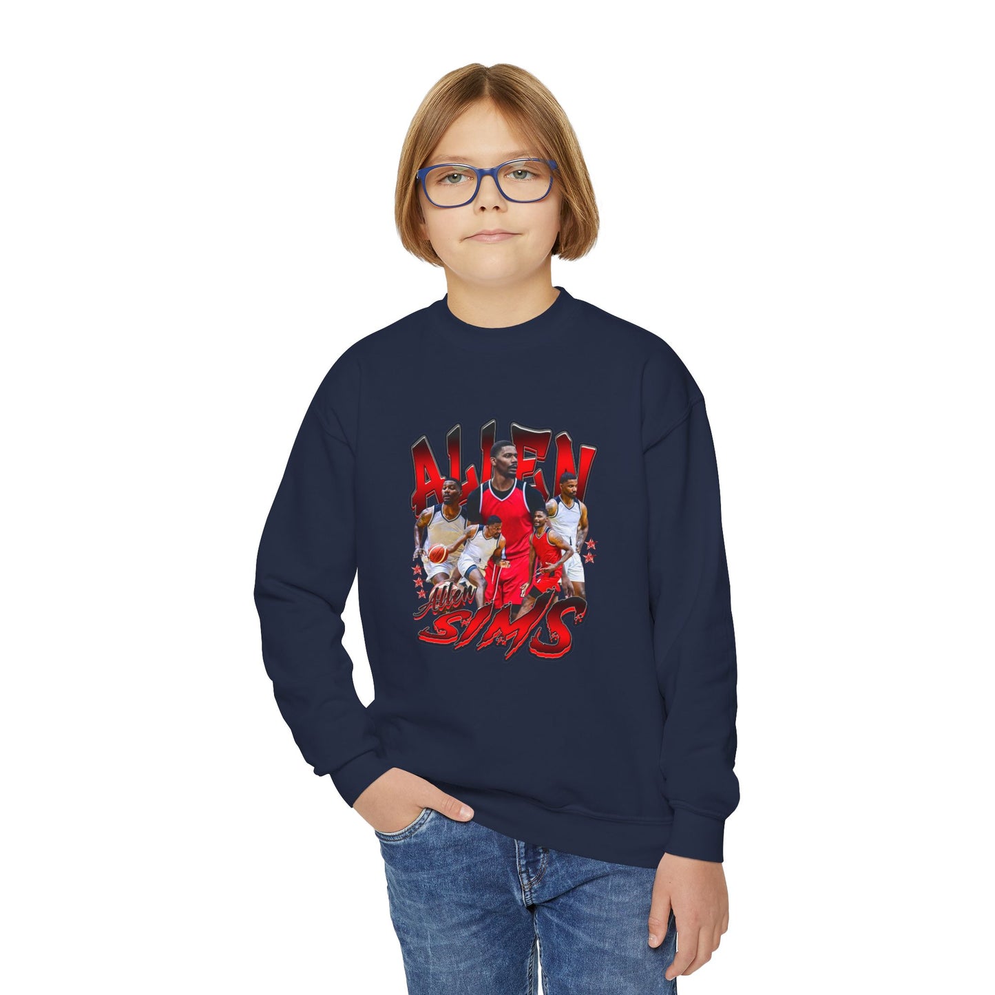 Allen Sims Youth Crewneck Sweatshirt