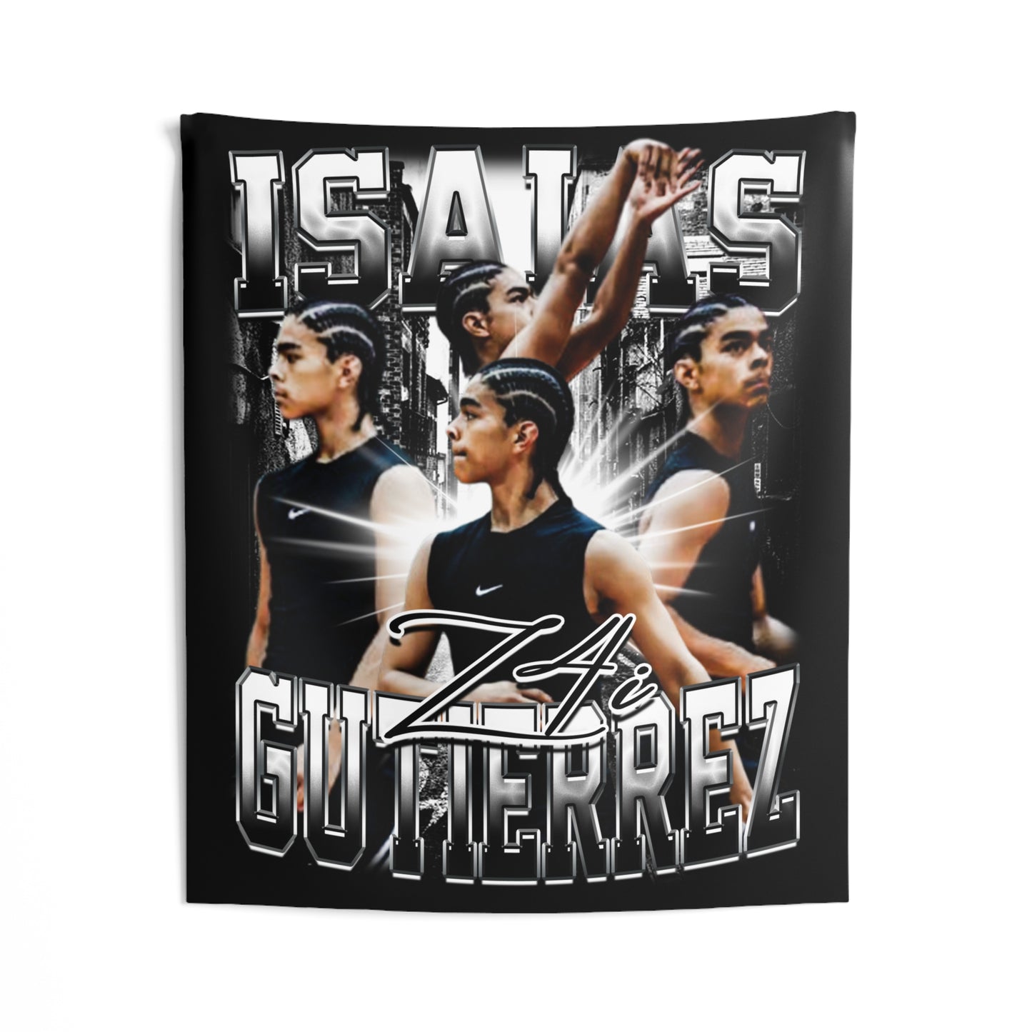 Isaias Gutierrez Tapestry 50” x 60”