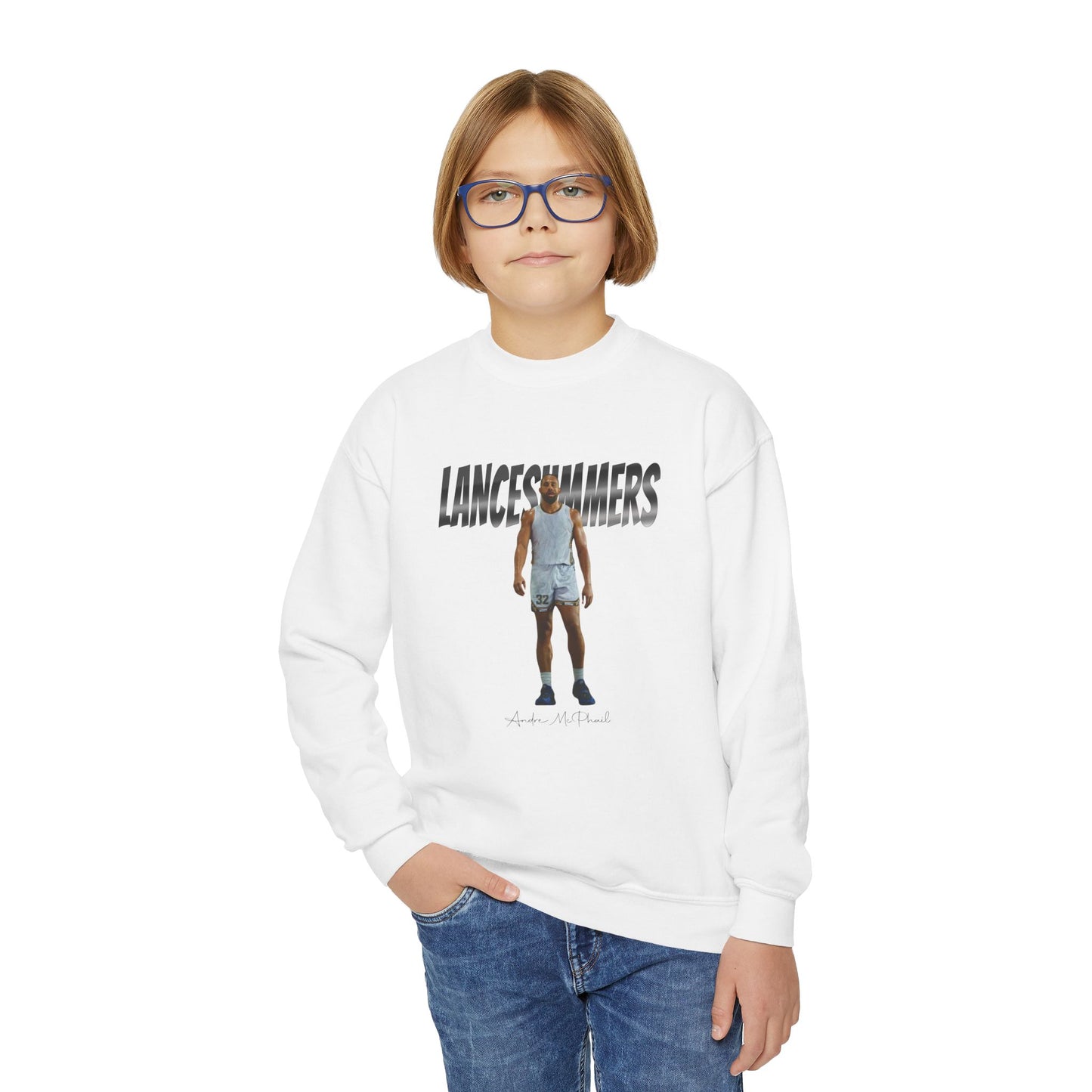 Andre McPhail Youth Crewneck Sweatshirt