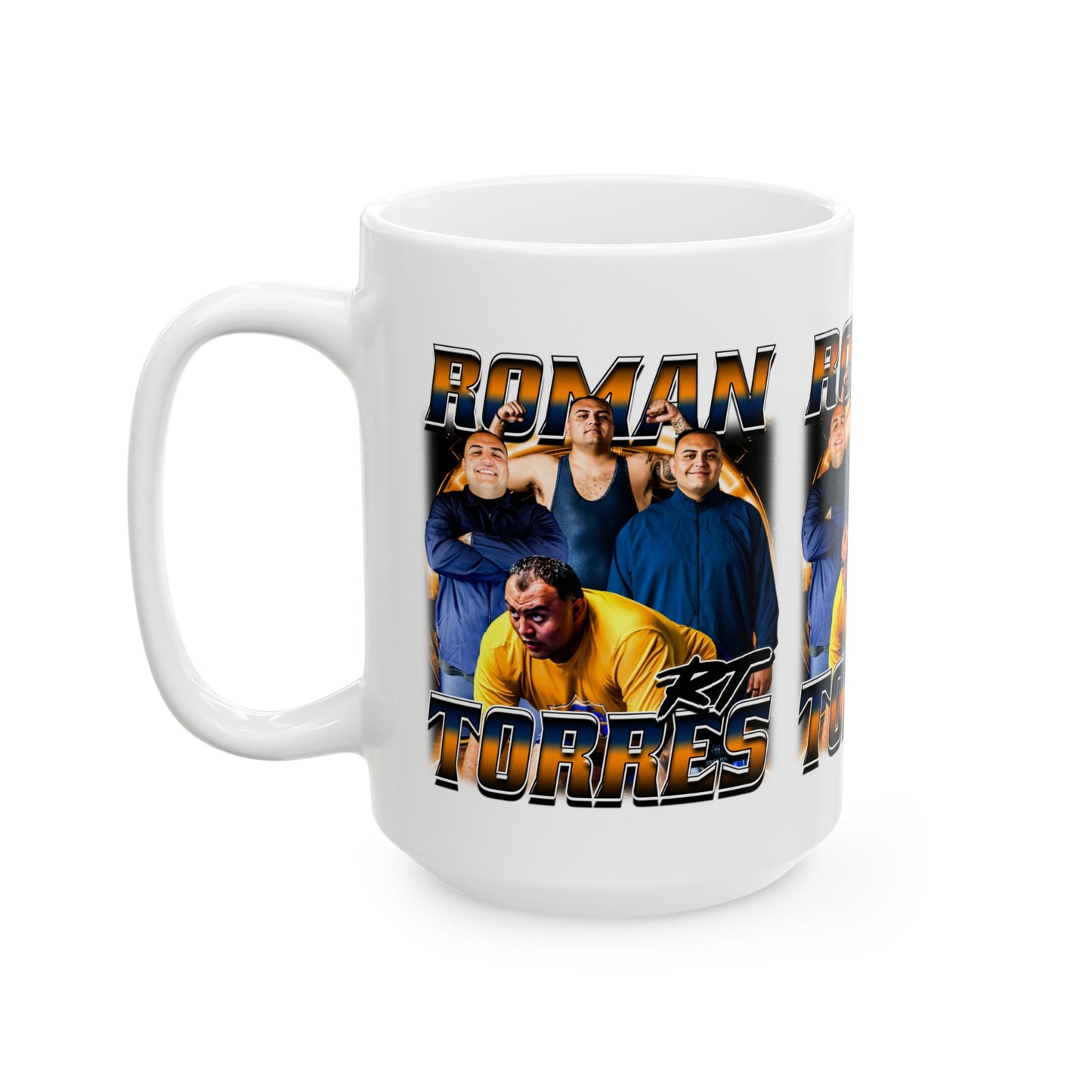 Roman Torres Ceramic Mug, (11oz, 15oz)
