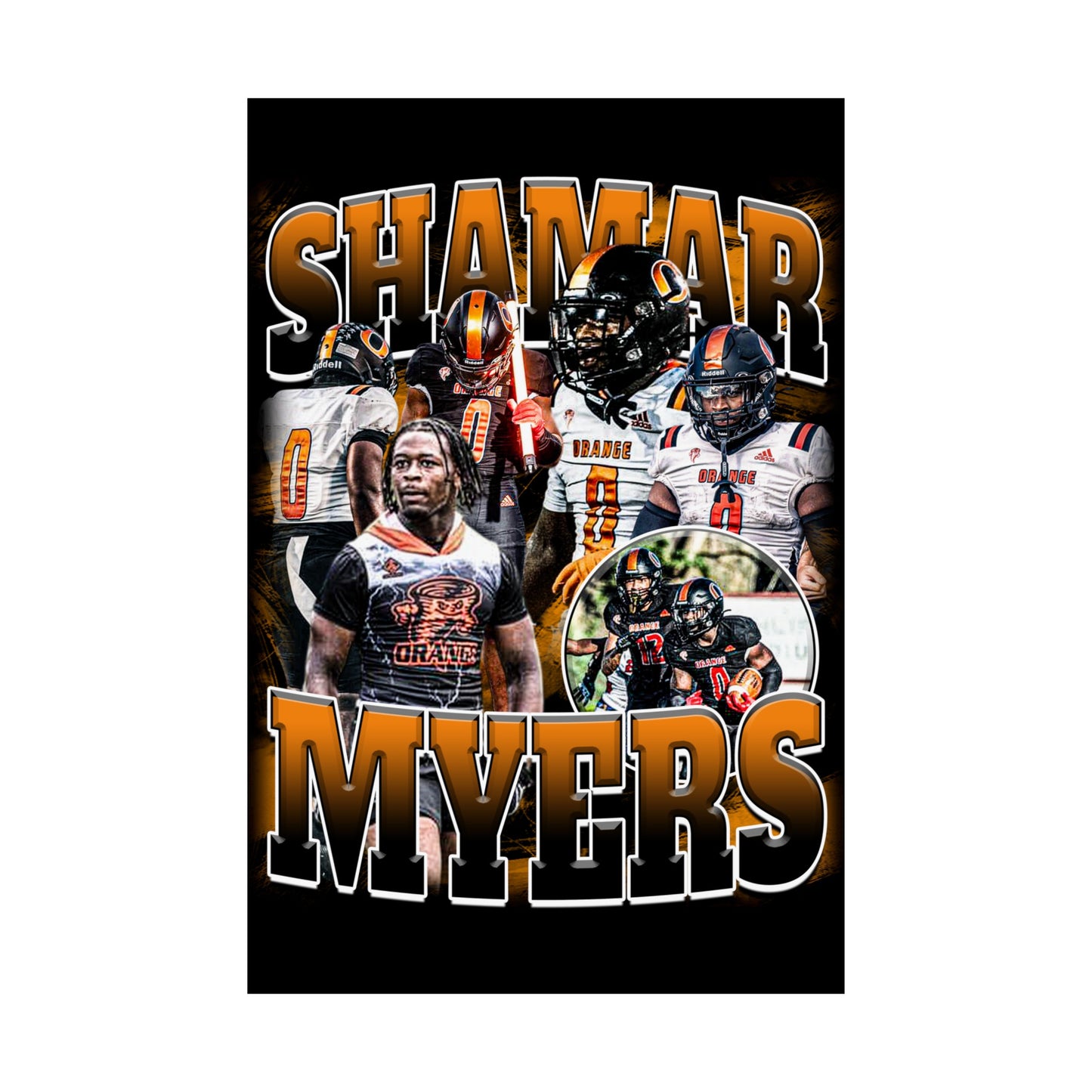 Shamar Myers Poster 24" x 36"