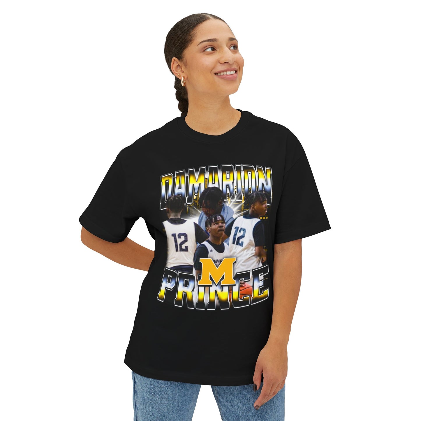 Damarion Prince Oversized Vintage Tee