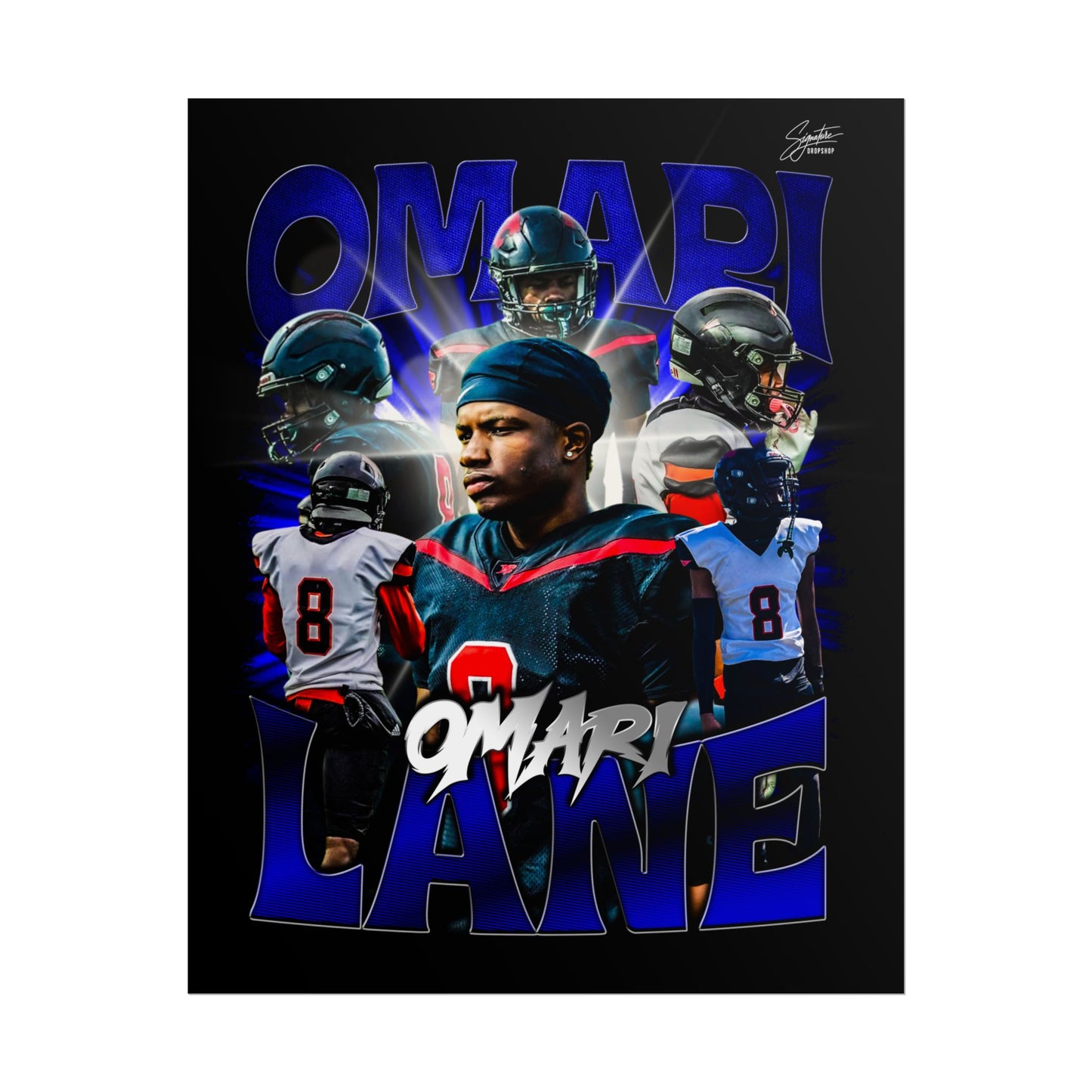 Omari Lane Poster