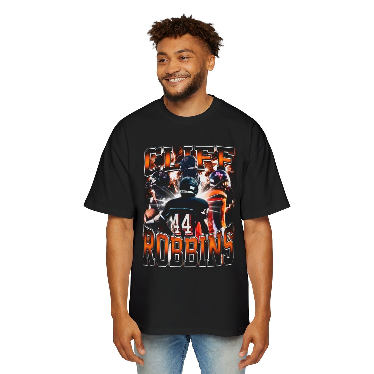 Cliff Robbins Oversized Retro Tee