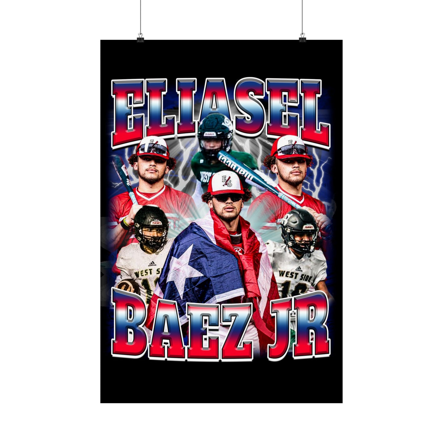 Eliasel Baez Jr  Poster 24" x 36"