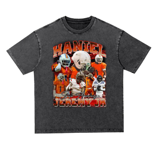 Haniel Jeremy JR Oversized Acid wash T-shirt