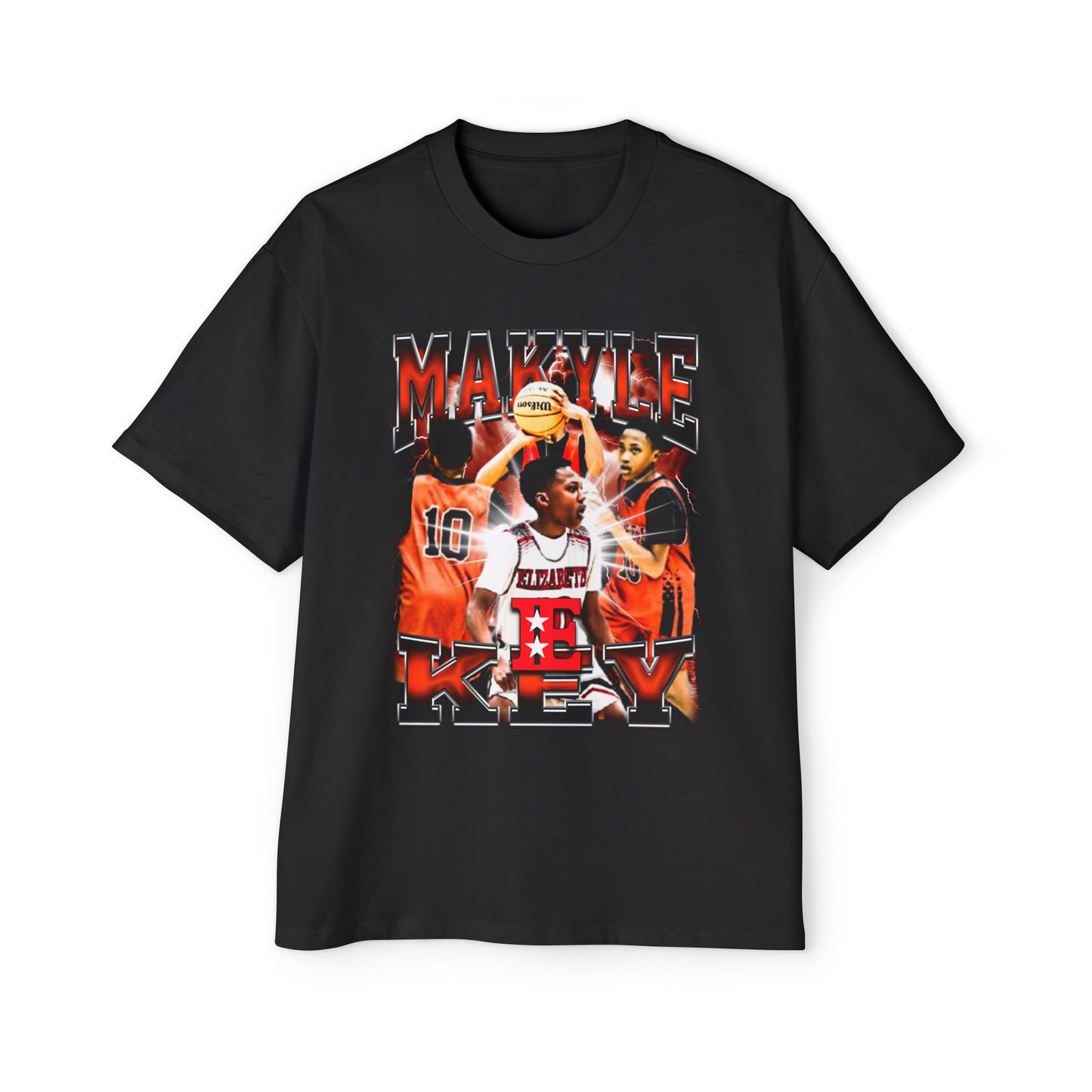Makyle Key Oversized Retro Tee