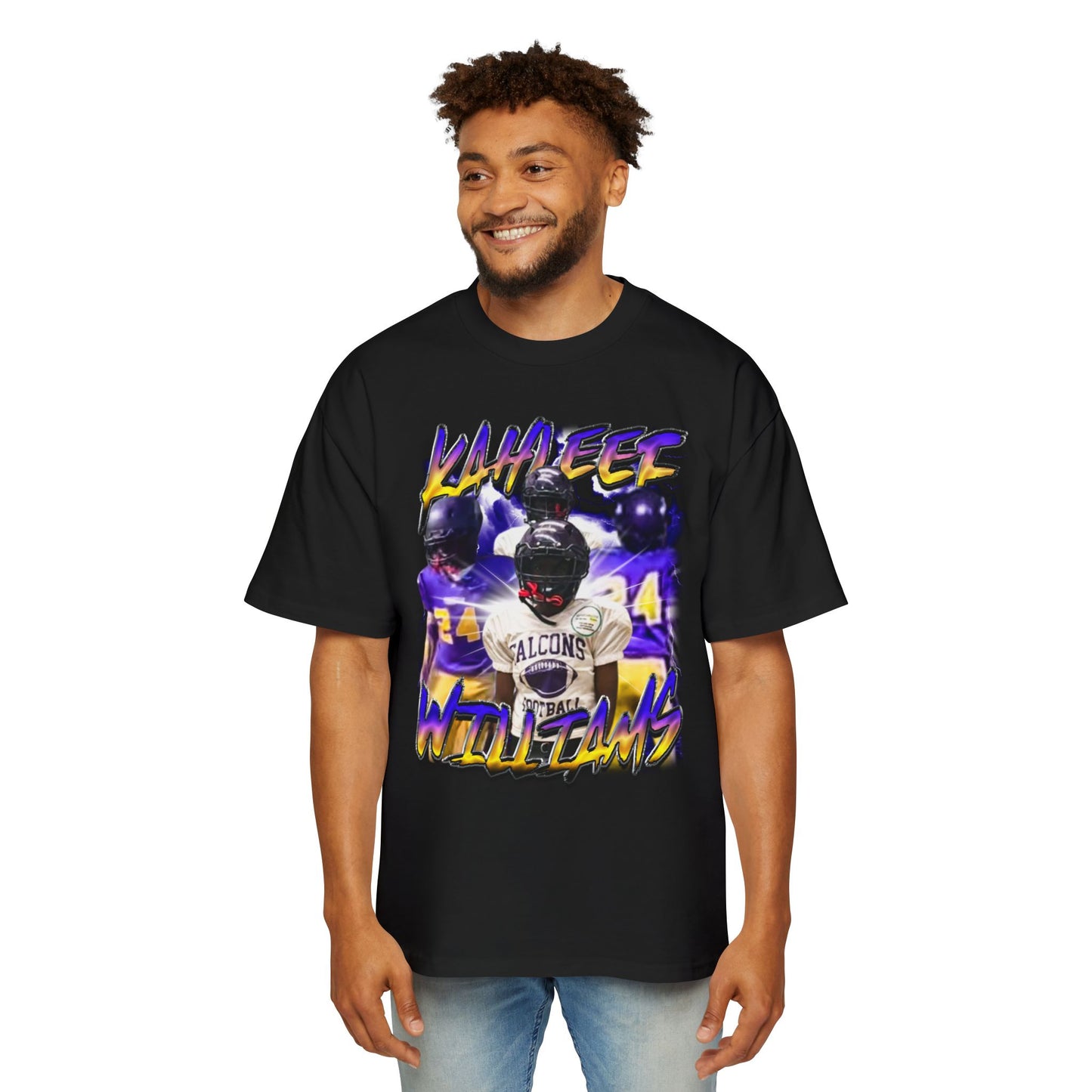 Kahleef Williams Oversized Retro Tee
