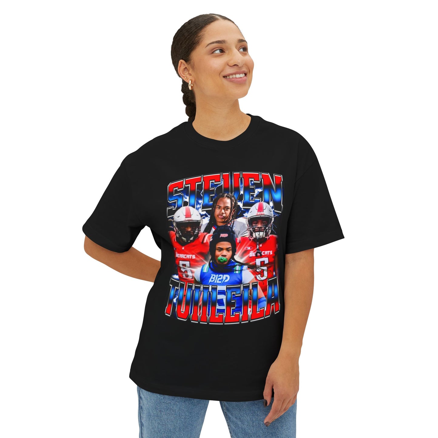 Steven Tuiileila Oversized Vintage Tee