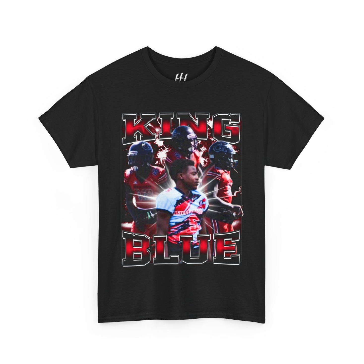 King Blue Heavy Cotton Tee